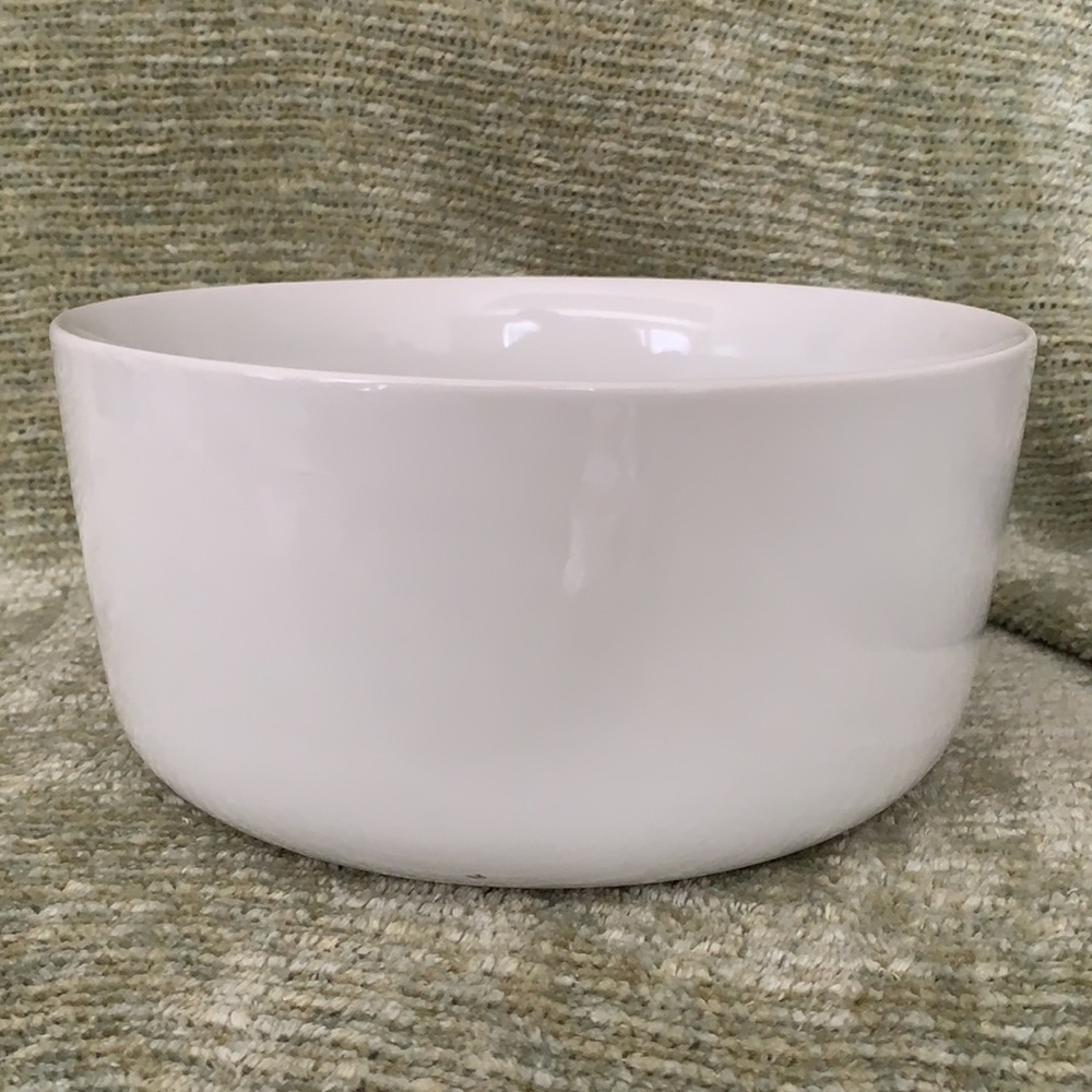 Porcelain White Round Serving Tray & Bowl Set - Picture 8 of 12